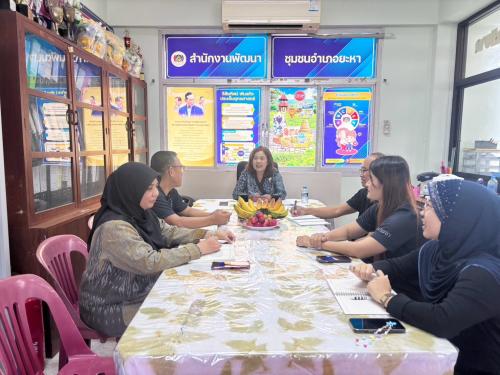 พช.ยะหา ประชุมเจ้าหน้าที่พัฒนาชุมชนเพื่อวางแผนการขับเคลื่อนกิจกรรมพัฒนาชุมชน ในปีงบประมาณ พ.ศ.2570
